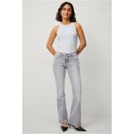 Grå Gina Tricot Lavtaljede jeans i Bomuld Størrelse XL til Damer 