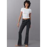 Gina Tricot - Low waist bootcut jeans - low waist jeans- Grey - 32 - Female