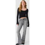 Grå Gina Tricot Lavtaljede jeans Størrelse XL til Damer 