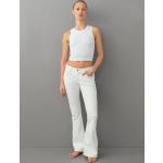 Gina Tricot - Low waist bootcut jeans - low waist jeans- White - 42 - Female