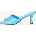 Blå Gina Tricot Sommer Støvletter med hæl Stilethæle til Damer på udsalg 