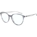 Blå Armani Giorgio Armani Damebriller Størrelse XL med Striber på udsalg 