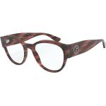 Lysebrune Armani Giorgio Armani Damebriller Størrelse XL på udsalg 