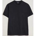 Sorte Armani Giorgio Armani Kortærmede t-shirts med korte ærmer Størrelse XL til Herrer 
