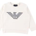 Hvide Armani Emporio Armani Sweatshirts Størrelse XL til Herrer 