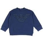 Blå Armani Emporio Armani Sweatshirts Størrelse XL til Herrer 