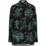 Sorte Klassiske Givenchy Langærmede skjorter i Silke Med lange ærmer Størrelse XL med Blomstermønster til Damer 