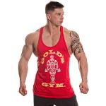 Gold's Gym Muscle Joe Premium Tank Top, red, xl