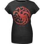 Game of Thrones House Targaryen T-shirts i Bomuld Størrelse XL til Damer 