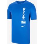 Blå  Nike Dri-Fit Træningstrøjer til Herrer på udsalg 
