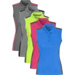 Bæredygtige Polo shirts uden ærmer i Polyester med Øko-Tex Uden ærmer Størrelse XL til Damer på udsalg 