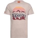 Superdry T-shirts med tryk Størrelse XL 
