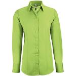 GREIFF Women's Classic Long Sleeve Blouse - Green - 8