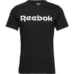Gs Reebok Linear Read Tee Sport T-Kortærmet Skjorte Black Reebok Classics