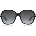 Sorte Gucci Damesolbriller i Acetat Størrelse XL på udsalg 