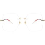 Guldfarvede Gucci Damebriller Størrelse XL på udsalg 