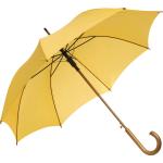 Gul paraply træhåndtag kun 179 Kr her - Billig fragt - Buddy - Gul