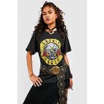 Guns N Roses Oversized Band T-shirt black L Female
