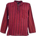 Røde Casual Plus size t-shirts i Bomuld Størrelse XL med Striber på udsalg 