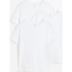 H & M - 3-pak T-shirt - Hvid