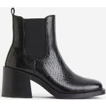 H&M Chelsea støvler i Jersey blokhæle Hælhøjde 7 - 9 cm Størrelse 38 til Damer 