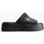 H&M Sommer Plateau sandaler i Læder med bred sål med rem Størrelse 36 til Damer 