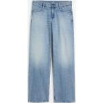 Blå Løse 25 Bredde 30 Længde H&M Baggy jeans Størrelse XL til Damer 