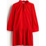 Røde Korte H&M Aftenkjoler i Bomuld Størrelse XXL til Damer 