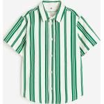 Grønne H&M Kortærmede skjorter i Bomuld Størrelse 110 til Drenge fra H&M.com med Gratis fragt 