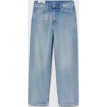 Blå Løse 31 Bredde 32 Længde H&M Baggy jeans i Bomuld Størrelse XL til Herrer 