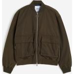 Grønne Vandtætte  H&M Bomber jakker i Polyester Størrelse XL til Damer 