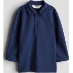 Blå H&M Langærmede polo shirts i Jersey Størrelse 128 til Drenge fra H&M.com med Gratis fragt 