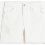 Hvide H&M Bermuda shorts i Denim Størrelse 164 til Piger fra H&M.com med Gratis fragt 