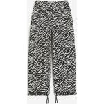 Sorte H&M Damebukser Størrelse XL med Zebra mønster 