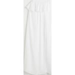Hvide H&M Strandkjoler med Flæser Størrelse XL til Damer 