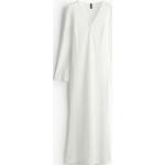 Hvide H&M Aftenkjoler Hæklet med V-udskæring Med lange ærmer Størrelse XL til Damer 