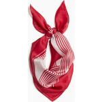 Røde H&M Tørklæder i Satin Størrelse XL til Damer 