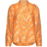 Orange Second female Langærmede skjorter Med lange ærmer Størrelse XL til Damer 