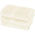 Håndklæde - 50x100 cm - Diamant - Creme - 100% Bomuld - Bløde håndklæder fra Egeria
