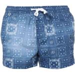 Blå HAMAKI-HO Badeshorts i Polyester Størrelse XL til Herrer 