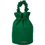 Grønne Ganni Håndtasker i Satin til Damer på udsalg 