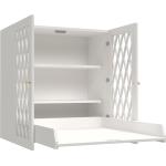Harlequin Wall Hung Changing Table, Mix White Str - Pusleborde