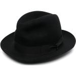 Sorte Borsalino Trilby hatte i Angora Størrelse XL 60 cm til Herrer på udsalg 