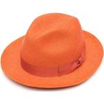 Orange Borsalino Panama hatte Størrelse XL 58 cm til Herrer på udsalg 