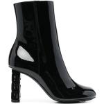 Sorte Givenchy Damestøvler Med lynlåse Størrelse 36 på udsalg 