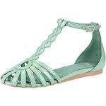 Heine – Best Connections Women's Sandalette Shoes Patent Green Green Size: 9