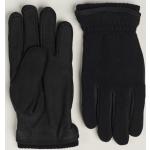 Sorte Hestra Handsker i Nubuck Størrelse XL til Herrer 