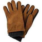 Brune Fawler Handsker i Ruskind Størrelse XL på udsalg 