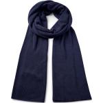 Marineblå Sidegren Halstørklæder i Bomuld Størrelse XL 
