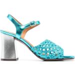 Chie Mihara Sommer Sandaler med hæl i Læder blokhæle Størrelse 38.5 til Damer på udsalg 